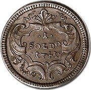 Italy Soldo Maria Theresa 1741 KM# 9 1 SOLDO 1741 coin reverse Italy Soldo Maria Theresa 1741 KM# 9 1 SOLDO 1741 coin reverse