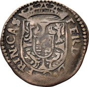 Italy Soldo Ferdinando I Mantua ND KM# 15 FERD D G PRIN CAS coin obverse Italy Soldo Ferdinando I Mantua ND KM# 15 FERD D G PRIN CAS coin obverse