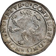 Italy Tallero Camillo 1603 MB# 46 CONFIDENS DNO NON MOVENTVR coin reverse Italy Tallero Camillo 1603 MB# 46 CONFIDENS DNO NON MOVENTVR coin reverse