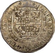 Italy Tallero Ferdinando ND KM# 71 FERDINANDVS D G DVX MAN VI coin obverse Italy Tallero Ferdinando ND KM# 71 FERDINANDVS D G DVX MAN VI coin obverse