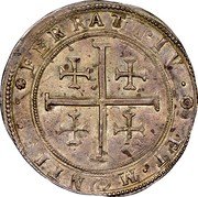 Italy Tallero Ferdinando ND KM# 71 ET MONTIS FERRATI IV coin reverse Italy Tallero Ferdinando ND KM# 71 ET MONTIS FERRATI IV coin reverse