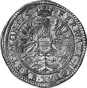 Italy Tallero ND KM# 18 Casale/ Duchy Standard Coinage ET MONTIS FERRATI II B XVI coin reverse Italy Tallero ND KM# 18 Casale/ Duchy Standard Coinage ET MONTIS FERRATI II B XVI coin reverse