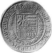 Italy Tallero Antonio Maria II. Desana ND KM# 28 SACRIQVE ROM IMPER VICARIVS PERPET coin reverse Italy Tallero Antonio Maria II. Desana ND KM# 28 SACRIQVE ROM IMPER VICARIVS PERPET coin reverse