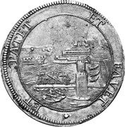 Italy Tollero Cosimo III 1670 KM# 16.1 ET PATET ET FAVET coin reverse Italy Tollero Cosimo III 1670 KM# 16.1 ET PATET ET FAVET coin reverse