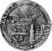 Italy Tollero Cosimo III 1681 KM# 16.3 ET PATET ET FAVET coin reverse Italy Tollero Cosimo III 1681 KM# 16.3 ET PATET ET FAVET coin reverse