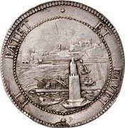 Italy Tollero Cosimo III 1704 KM# 16.5 ET PATET ET FAVET coin reverse Italy Tollero Cosimo III 1704 KM# 16.5 ET PATET ET FAVET coin reverse