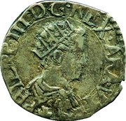 Italy 1/2 Carlino (Felipe III) KM# 15 PHILIPP III D G REX ARA VT coin obverse Italy 1/2 Carlino (Felipe III) KM# 15 PHILIPP III D G REX ARA VT coin obverse