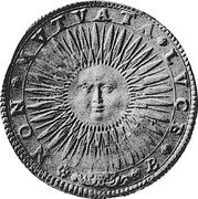 Italy 1/2 Ducatone Ferdinando Gonzaga ND KM# 27 NON MVTVATA LVCE B coin reverse Italy 1/2 Ducatone Ferdinando Gonzaga ND KM# 27 NON MVTVATA LVCE B coin reverse