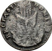Italy 1/2 Grossetto Carlo I ND KM# 110 DOMINE PROBASTI coin reverse Italy 1/2 Grossetto Carlo I ND KM# 110 DOMINE PROBASTI coin reverse