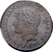Italy 2 Grana Joachim Murat 1810 KM# 252 GIOACCHINO NAPOLEONE RE DELLE DUE SICILIE. coin obverse Italy 2 Grana Joachim Murat 1810 KM# 252 GIOACCHINO NAPOLEONE RE DELLE DUE SICILIE. coin obverse