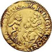 Italy 2 Scudo D'oro (Francesco I d'Este. Modena) FR# 779 AVERTISTI IRAM INDIGNATIONIS coin reverse Italy 2 Scudo D'oro (Francesco I d'Este. Modena) FR# 779 AVERTISTI IRAM INDIGNATIONIS coin reverse