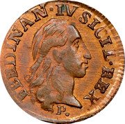Italy 3 Cavalli Ferdinando IV 1789 P KM# 199 FERDINAN.IV.SICILREX P coin obverse Italy 3 Cavalli Ferdinando IV 1789 P KM# 199 FERDINAN.IV.SICILREX P coin obverse