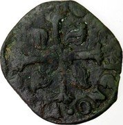 Italy 3 Cavalli (Filippo IV) KM# 61 IN HOC SIGNO VINCES coin reverse Italy 3 Cavalli (Filippo IV) KM# 61 IN HOC SIGNO VINCES coin reverse