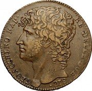 Italy 3 Grana Joachim Murat 1810 KM# 253 GIOACCHINO NAP RE DELLE DUE SIC coin obverse Italy 3 Grana Joachim Murat 1810 KM# 253 GIOACCHINO NAP RE DELLE DUE SIC coin obverse