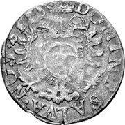 Italy 3 Kreuzer 1603 KM# 1 Messerano/ Principality Standard Coinage DOMINE SALVA NOS SPES coin reverse