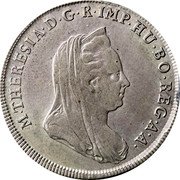 Italy 3 Lira Maria Theresa 1779 KM# 270 M THERESIA D G R IMP HU BO REG A A coin obverse Italy 3 Lira Maria Theresa 1779 KM# 270 M THERESIA D G R IMP HU BO REG A A coin obverse