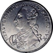 Italy 3 Scudo Hercules III 1783 C# 19.2 HERCVLES III D G MVTREG MIR EC DVX coin obverse Italy 3 Scudo Hercules III 1783 C# 19.2 HERCVLES III D G MVTREG MIR EC DVX coin obverse