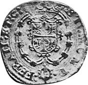 Italy 30 Soldi (1/4 Scudo) Carlo II Gonzaga ND KM# 174 ET MONT FERATI ET C coin reverse Italy 30 Soldi (1/4 Scudo) Carlo II Gonzaga ND KM# 174 ET MONT FERATI ET C coin reverse