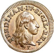 Italy 4 Cavalli Fernando IV 1788 P KM# 202 FERDINAN IV SICIL REX P coin obverse Italy 4 Cavalli Fernando IV 1788 P KM# 202 FERDINAN IV SICIL REX P coin obverse