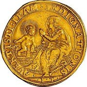 Italy 4 Scudo D'oro Francesco I d'Este ND IT FR# 778.2 AVERTISTI IRAM INDIGNATIONIS coin reverse Italy 4 Scudo D'oro Francesco I d'Este ND IT FR# 778.2 AVERTISTI IRAM INDIGNATIONIS coin reverse