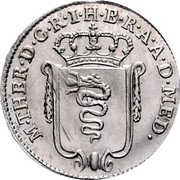 Italy 5 Soldo Maria Theresa 1780 KM# 188 M THER D G R I H B R A A D MED coin obverse Italy 5 Soldo Maria Theresa 1780 KM# 188 M THER D G R I H B R A A D MED coin obverse