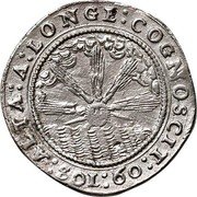 Italy 60 Soldo Ferdinando Carlo Gonzaga 1666 KM# 204 ALTA A LONGE COGNOSCIT SOL 60 coin reverse Italy 60 Soldo Ferdinando Carlo Gonzaga 1666 KM# 204 ALTA A LONGE COGNOSCIT SOL 60 coin reverse