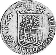 Italy 7 Bolognini Marquisate 1667 KM# 40 E DIRIGE DOMINE 1667 coin reverse Italy 7 Bolognini Marquisate 1667 KM# 40 E DIRIGE DOMINE 1667 coin reverse