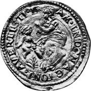 Italy 8 Scudo D'oro Francesco I d'Este. Modena 1631 FR# 777 AM INDIGNACIONI AVERTISTI coin reverse Italy 8 Scudo D'oro Francesco I d'Este. Modena 1631 FR# 777 AM INDIGNACIONI AVERTISTI coin reverse