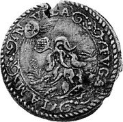 Italy Barbarina 1605 MB# 212 Mantua/ Duchy Standard Coinage IAM N VLLA FVGA coin reverse