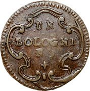 Italy Bolognino Ercole III d'Este 1783 C# 15 VN BOLOGNI NO coin reverse Italy Bolognino Ercole III d'Este 1783 C# 15 VN BOLOGNI NO coin reverse