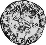 Italy Ducato Paolo Besso 1632 KM# 19 DE PVGNABO SIC PROFII coin obverse Italy Ducato Paolo Besso 1632 KM# 19 DE PVGNABO SIC PROFII coin obverse