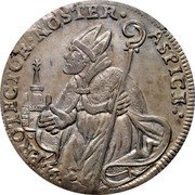 Italy Ducato Rinaldo d'Este. Modena 1719 DAV# 1391 PROTECTOR NOSTE(R) ASPICE coin reverse Italy Ducato Rinaldo d'Este. Modena 1719 DAV# 1391 PROTECTOR NOSTE(R) ASPICE coin reverse