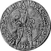 Italy Ducato Vincenzo I ND MB# 228 VINC D G DVX M IIII ET M F II coin obverse Italy Ducato Vincenzo I ND MB# 228 VINC D G DVX M IIII ET M F II coin obverse