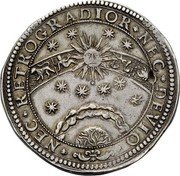 Italy Ducatone (Carlo I) KM# 120 NEC RETROGRADIOR NEC DEVIO coin reverse Italy Ducatone (Carlo I) KM# 120 NEC RETROGRADIOR NEC DEVIO coin reverse