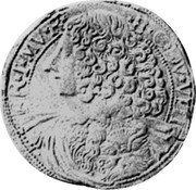 Italy Ducatone Modena ND (1630) DAV# 4036A FR I MV P H C DV V III coin obverse Italy Ducatone Modena ND (1630) DAV# 4036A FR I MV P H C DV V III coin obverse