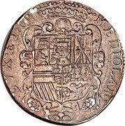Italy Filippo Carlo II 1676 KM# 92 MEDIOLANI DVX ET C coin reverse Italy Filippo Carlo II 1676 KM# 92 MEDIOLANI DVX ET C coin reverse