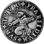 Italy Giulio MB# 217 Mantua/ Duchy Standard Coinage SVB TVVM PRAESIDIVM coin reverse Italy Giulio MB# 217 Mantua/ Duchy Standard Coinage SVB TVVM PRAESIDIVM coin reverse