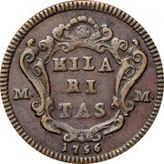 Italy Grano Carlo. Naples 1756 IA//MM KM# 158 HILA RI TAS M M 1756 coin reverse Italy Grano Carlo. Naples 1756 IA//MM KM# 158 HILA RI TAS M M 1756 coin reverse