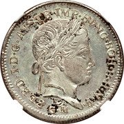 Italy 1 Lira (20 Kreuzer) Ferdinand I 1848 GM KM# 279 FERD I D G AVSTR IMP HVNG BOH R H N V GM coin obverse Italy 1 Lira (20 Kreuzer) Ferdinand I 1848 GM KM# 279 FERD I D G AVSTR IMP HVNG BOH R H N V GM coin obverse