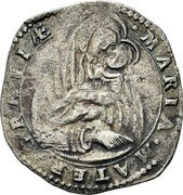 Italy Parpagliola Carlo II Gonzaga ND KM# 155 MARIA MATER GRATIÆ coin reverse Italy Parpagliola Carlo II Gonzaga ND KM# 155 MARIA MATER GRATIÆ coin reverse