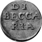 Italy Quattrino Masegra ND KM# 2 DI BECCA RIA coin reverse Italy Quattrino Masegra ND KM# 2 DI BECCA RIA coin reverse