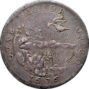Italy Scudo Ferdinando Carlo Gonzaga 1676 KM# 228 QVAE MAIOR ORIGO 1676 coin reverse Italy Scudo Ferdinando Carlo Gonzaga 1676 KM# 228 QVAE MAIOR ORIGO 1676 coin reverse
