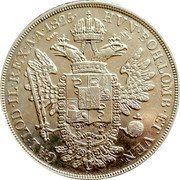 Italy Scudo Francesco I 1825 V C# 8.3 HVN BOH LOMB ET VEN GAL LOD IL REX A A 1823 coin reverse Italy Scudo Francesco I 1825 V C# 8.3 HVN BOH LOMB ET VEN GAL LOD IL REX A A 1823 coin reverse