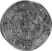 Italy Scudo (Filippo III) KM# 25 Q VOD VI S coin reverse