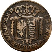 Italy Sesino Maria Theresa 1779 Varieties in letter size exist for 1779 KM# 180 M THER D G R I H B R A A D MED coin obverse Italy Sesino Maria Theresa 1779 Varieties in letter size exist for 1779 KM# 180 M THER D G R I H B R A A D MED coin obverse