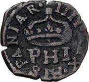 Italy Sesino Filippo IV ND KM# 35 PHI HISPANIAR IIII REX coin obverse Italy Sesino Filippo IV ND KM# 35 PHI HISPANIAR IIII REX coin obverse