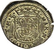 Italy Soldo Carlo II ND KM# 154 MAR M CAR II D M ET M FE coin obverse Italy Soldo Carlo II ND KM# 154 MAR M CAR II D M ET M FE coin obverse