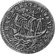 Italy Soldo Vincenzo II ND KM# 86 HAC MONSTRANTE VIAM coin reverse Italy Soldo Vincenzo II ND KM# 86 HAC MONSTRANTE VIAM coin reverse