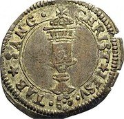 Italy Soldo Carlo II ND KM# 154 TAB SANG CHRIST IESV coin reverse Italy Soldo Carlo II ND KM# 154 TAB SANG CHRIST IESV coin reverse