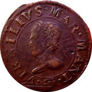 Italy Soldo Carlo I ND KM# 107 VIRGILIVS MAR MANT coin reverse Italy Soldo Carlo I ND KM# 107 VIRGILIVS MAR MANT coin reverse